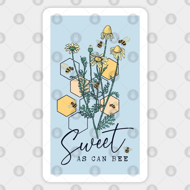 Sweet As Can Bee Magnet by KayBee Gift Shop